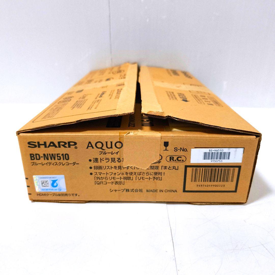 【送料無料】シャープ SHARP ブルーレイレコーダー BD-NW510