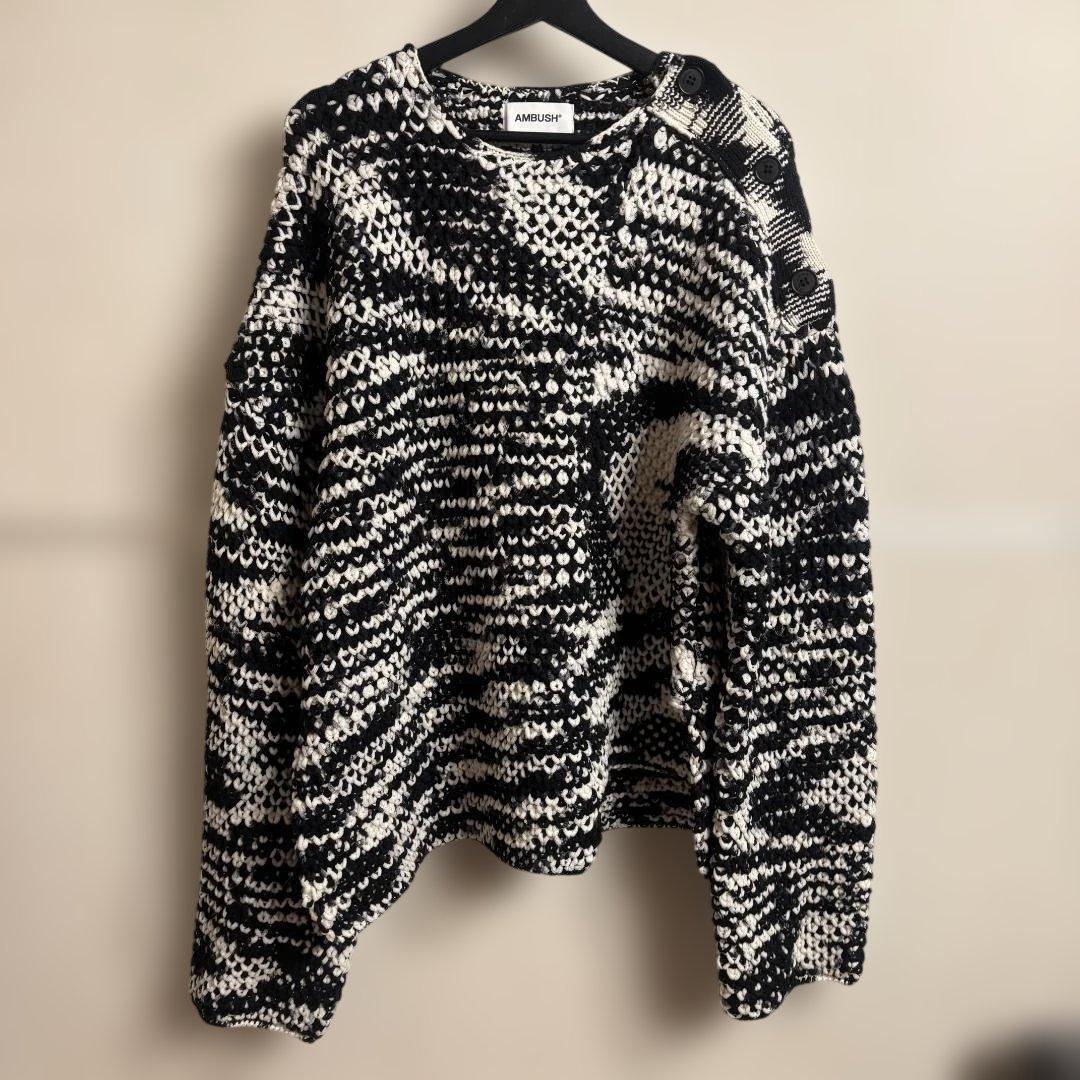 0*8様 AMBUSH WAVES MESH KNIT 美品