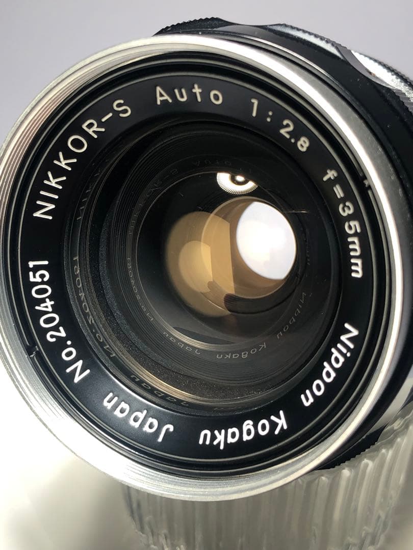 Nikon NIKKOR S AUTO 35mm f2.8 Fマウント