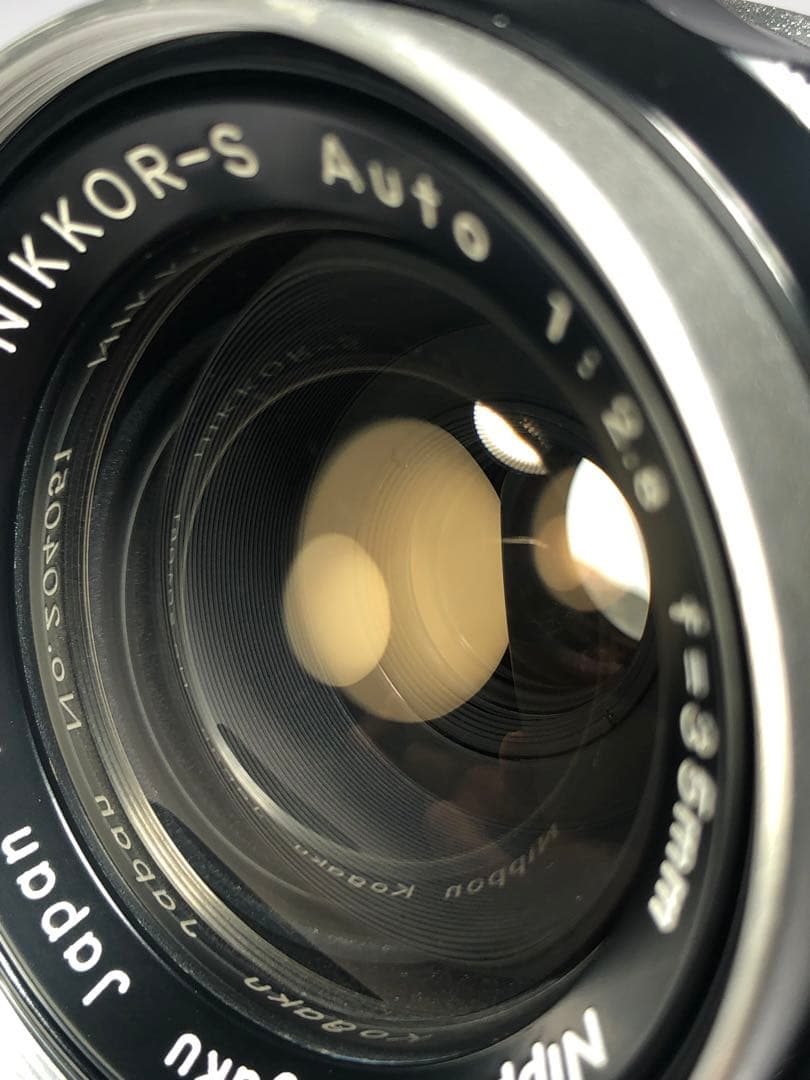 Nikon NIKKOR S AUTO 35mm f2.8 Fマウント