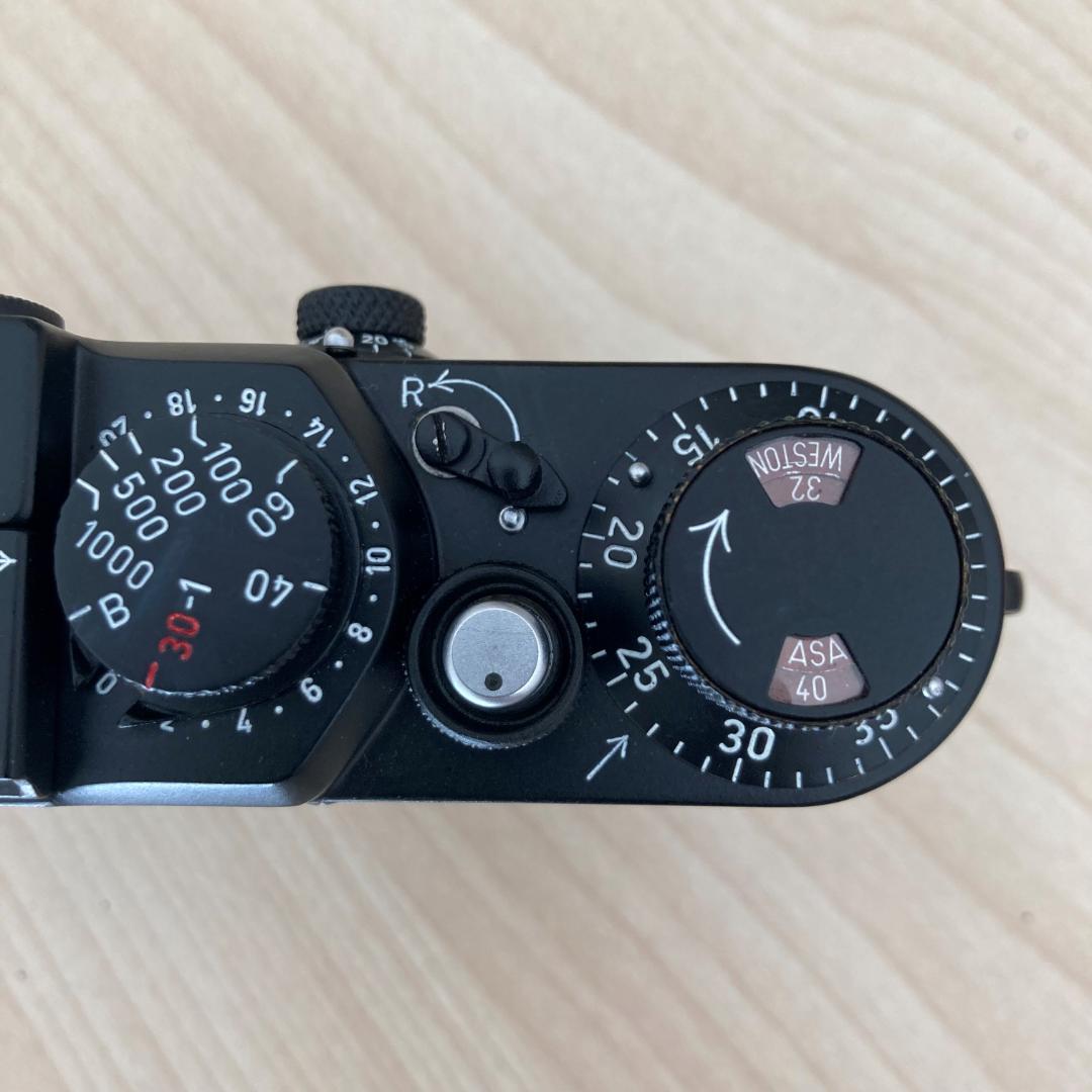 バルナックライカⅢf ブラックボディ　Leica Ⅲf