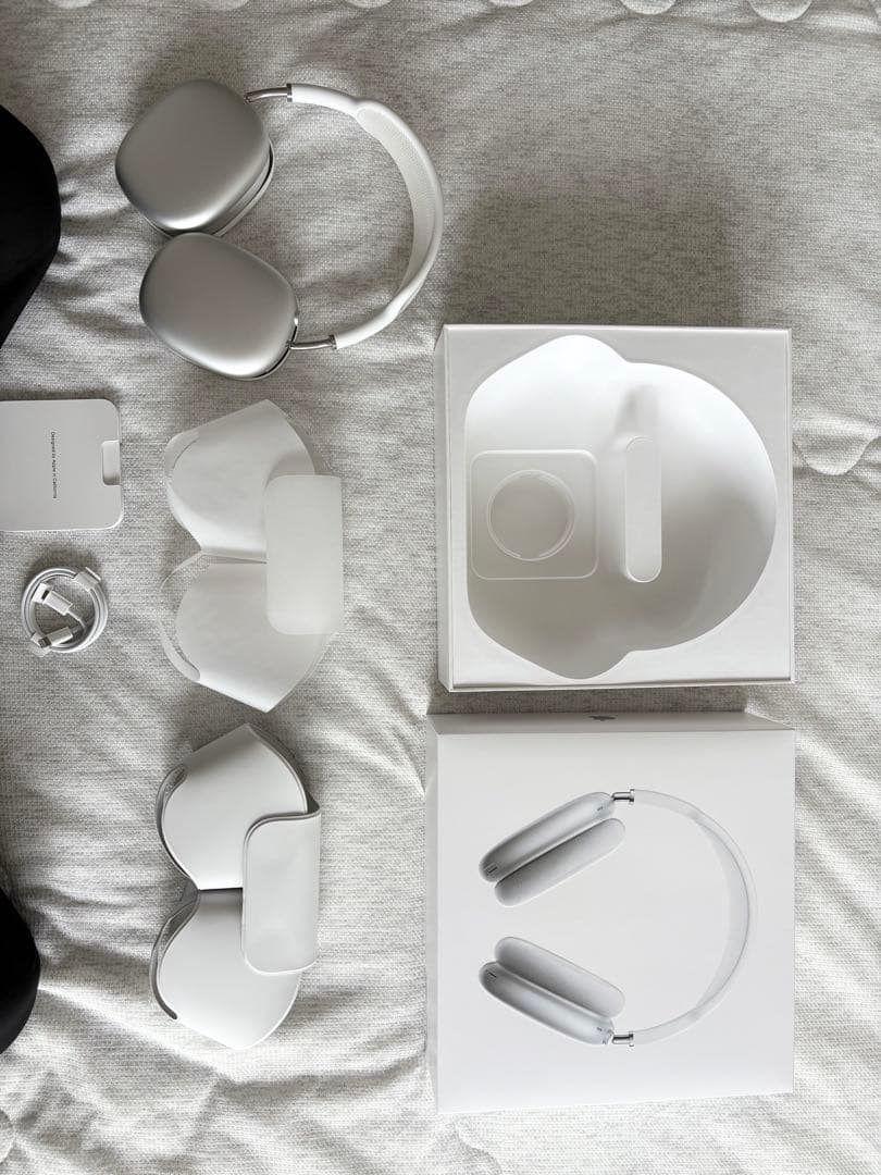 【美品】AirPods MAX MGYJ3J/A [シルバー]