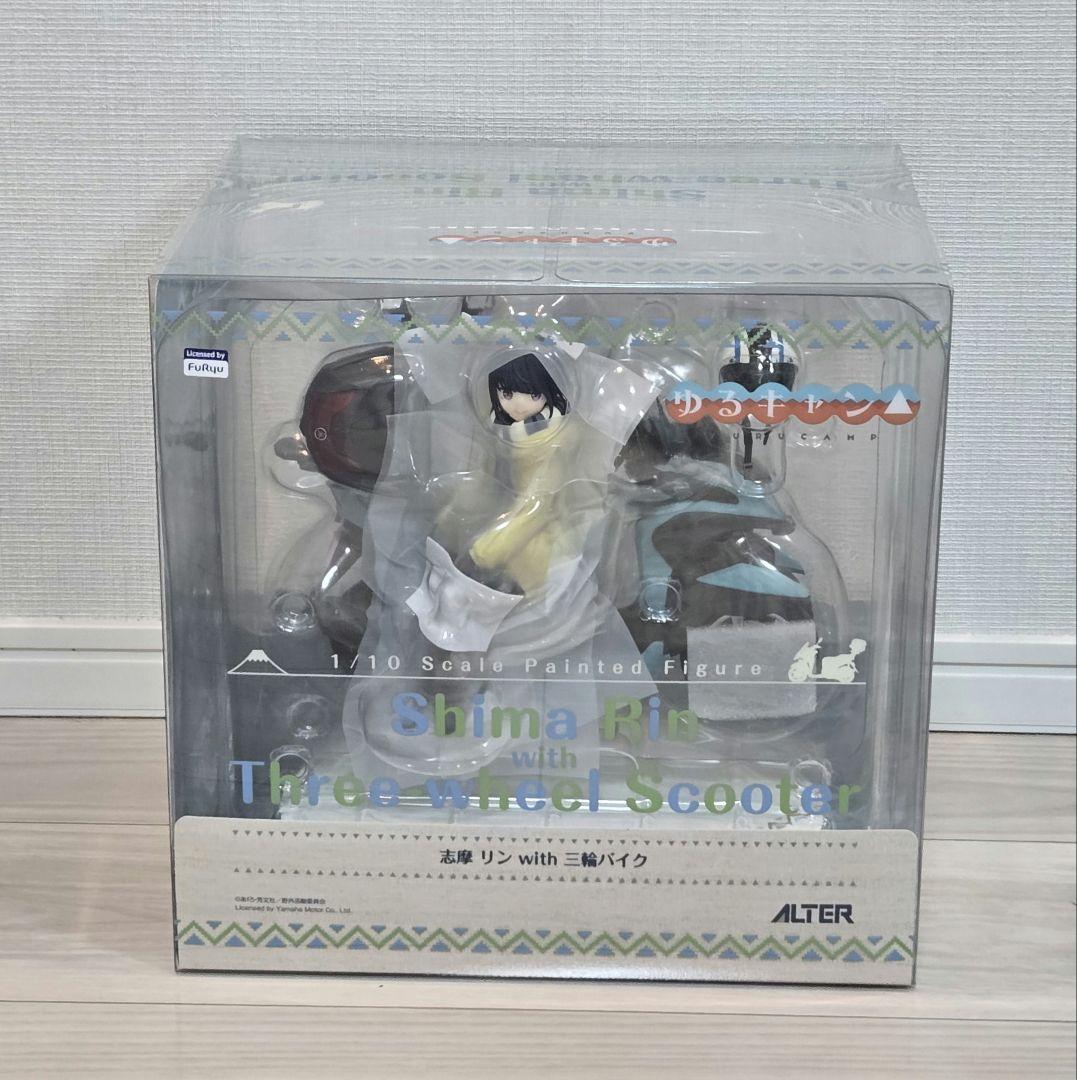 志摩リン with 三輪バイク　1/10　フィギュア　ゆるキャン△　アルター