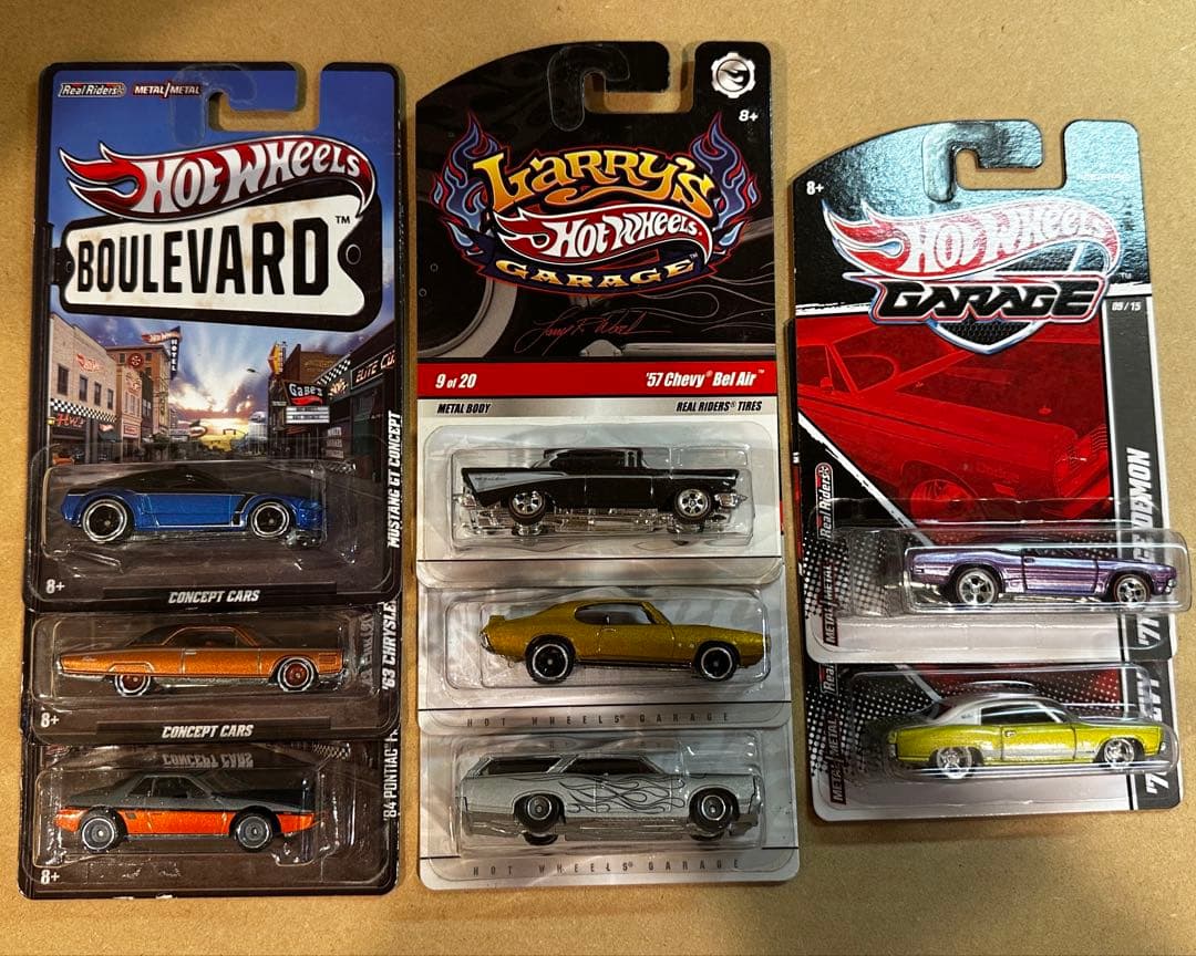 m*h様 hotwheels 少し古めの8台セット