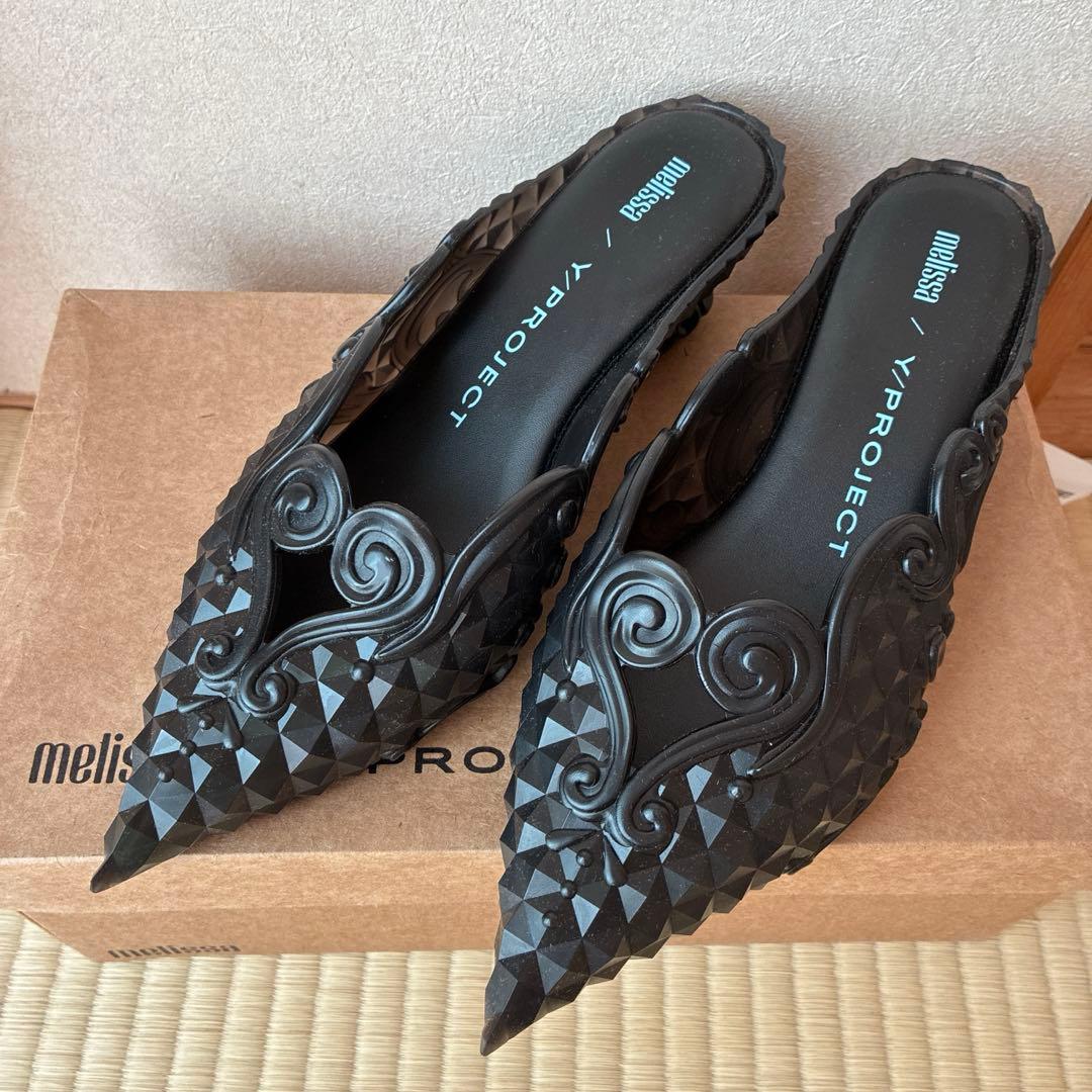 melissa / Y/PROJECT ブラックミュール　EU38