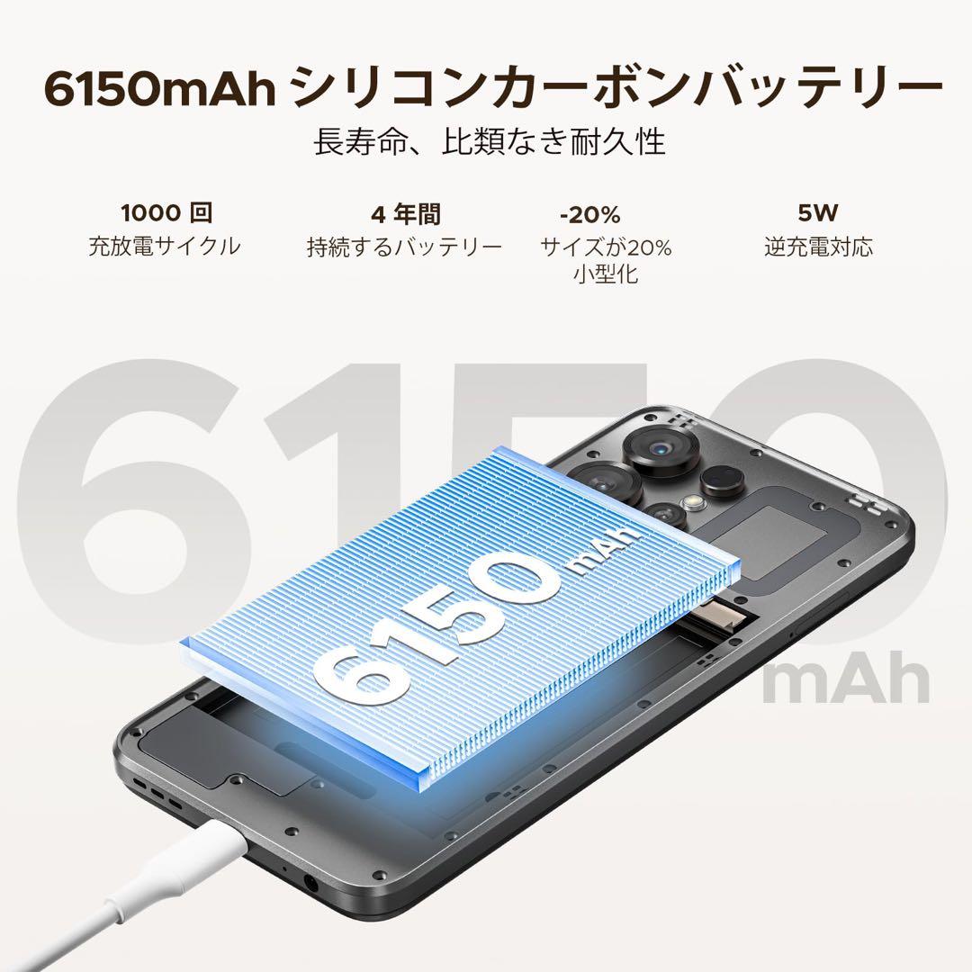 DOOGEE NOTE56X❤️スマホ⭐️Android16⭐️SIMフリー