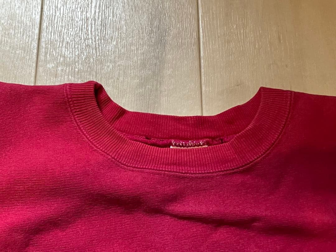 90's Champion リバースウィーブ USA製 ピンク