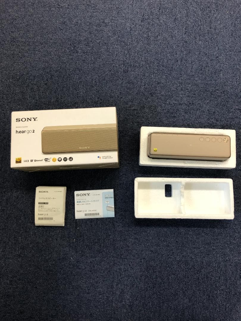 SONY ワイヤレススピーカー SRS-HG10 ゴールド