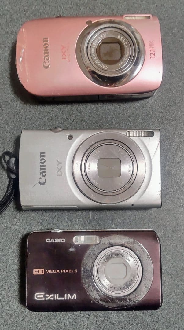 [ジャンク品] デジカメ 9点まとめ売り