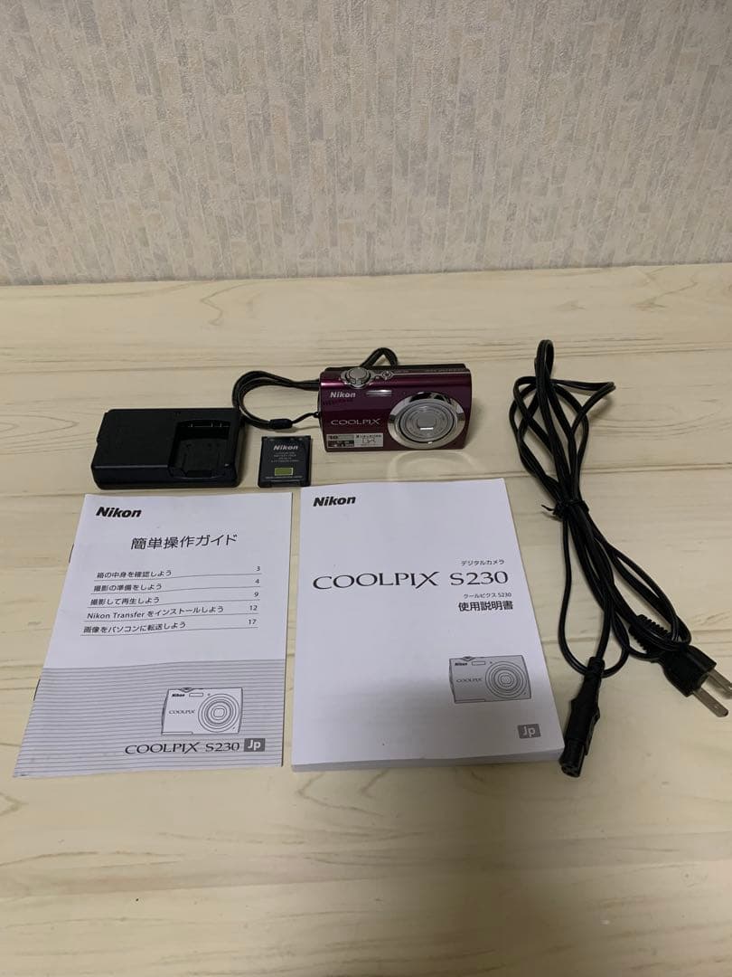 ✨動作確認済み！✨Nikon COOLPIX S230 美品 デジカメ