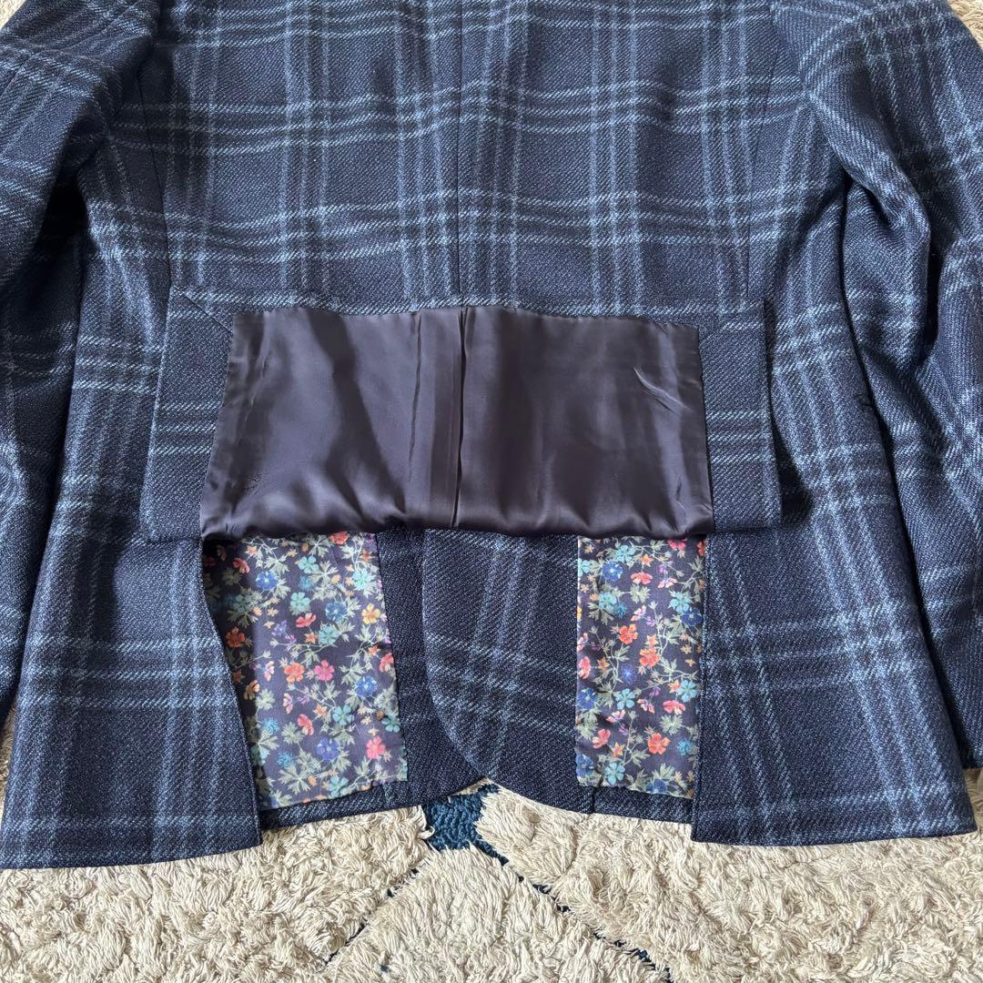【激レア✨】ポールスミス　ドリームツイード　テーラードジャケット　花柄　チェック