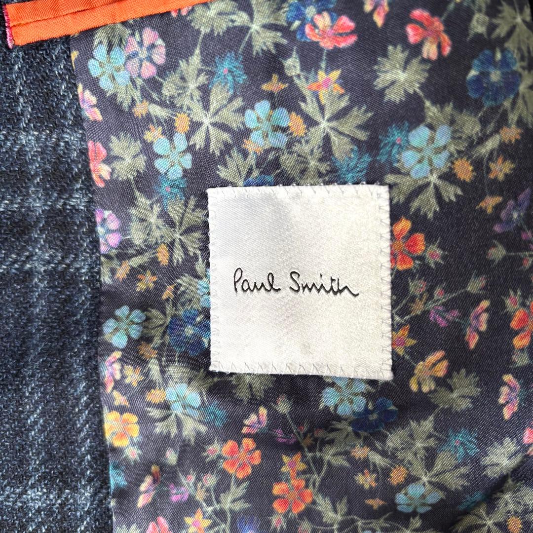 【激レア✨】ポールスミス　ドリームツイード　テーラードジャケット　花柄　チェック