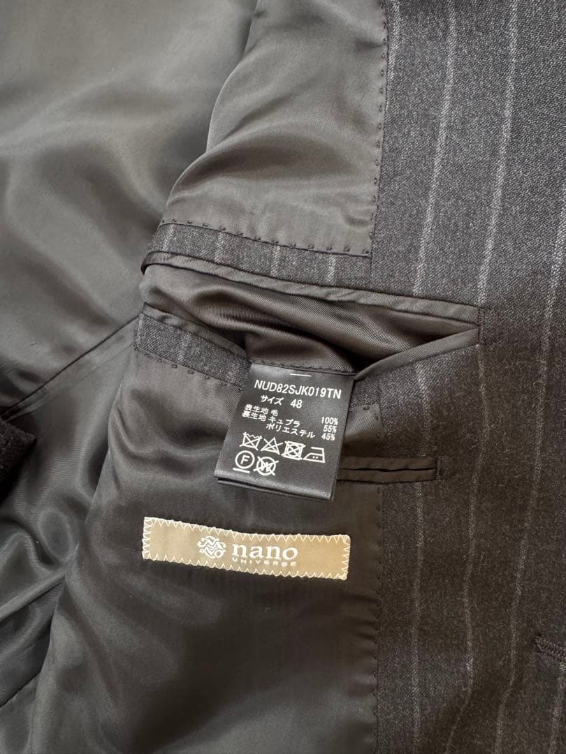 rrr様　【新品未着用】REDA社ウール　ナノユニバース　セットアップスーツ