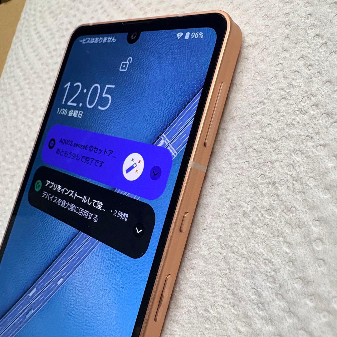 SHARP AQUOS sense6 128GB SH-M19 SIMフリー