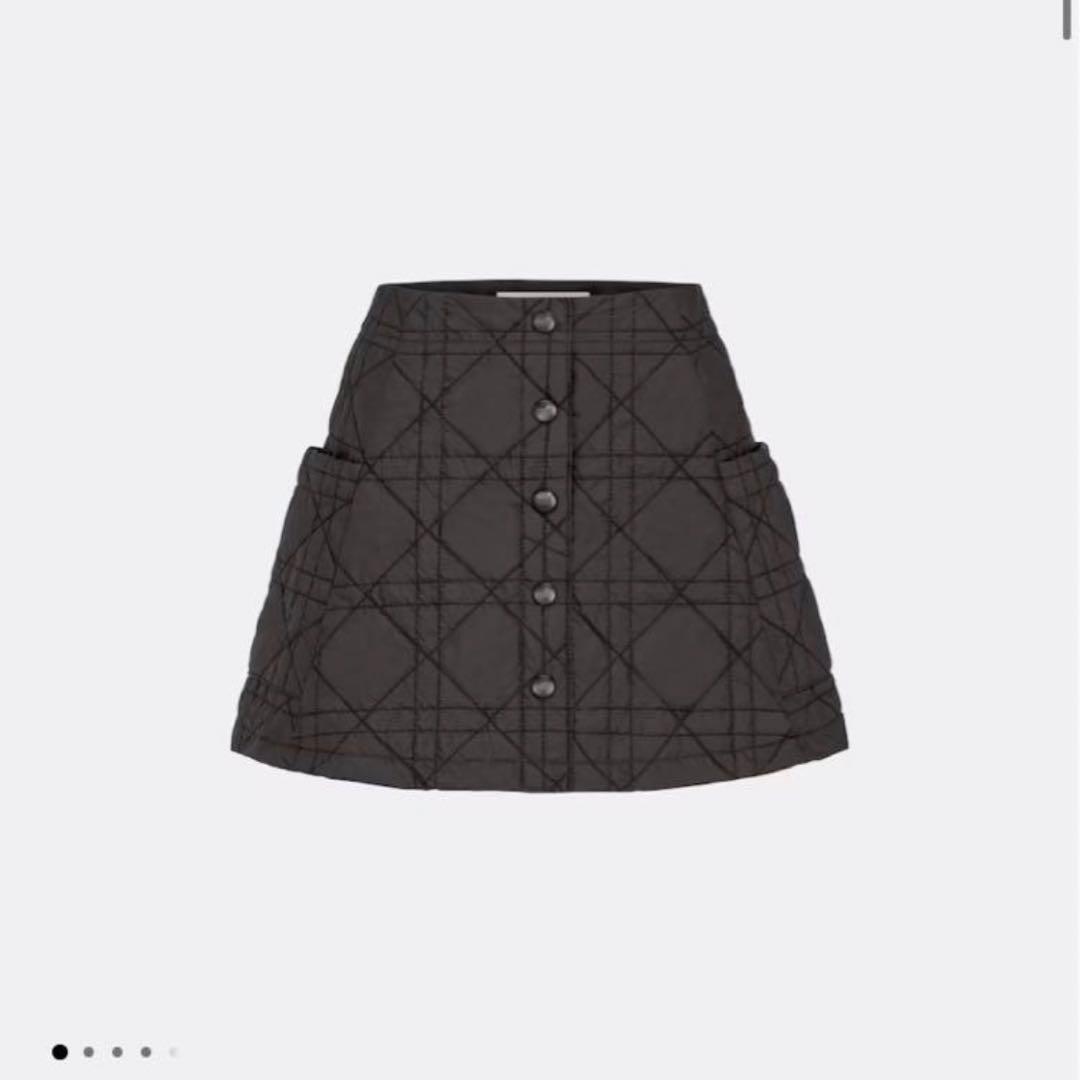 DIOR Aラインスカート カナージュ 13