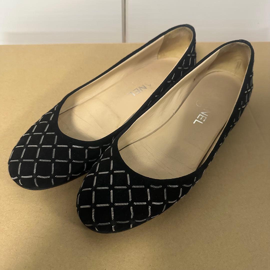 CHANEL バレエシューズ ブラック　39