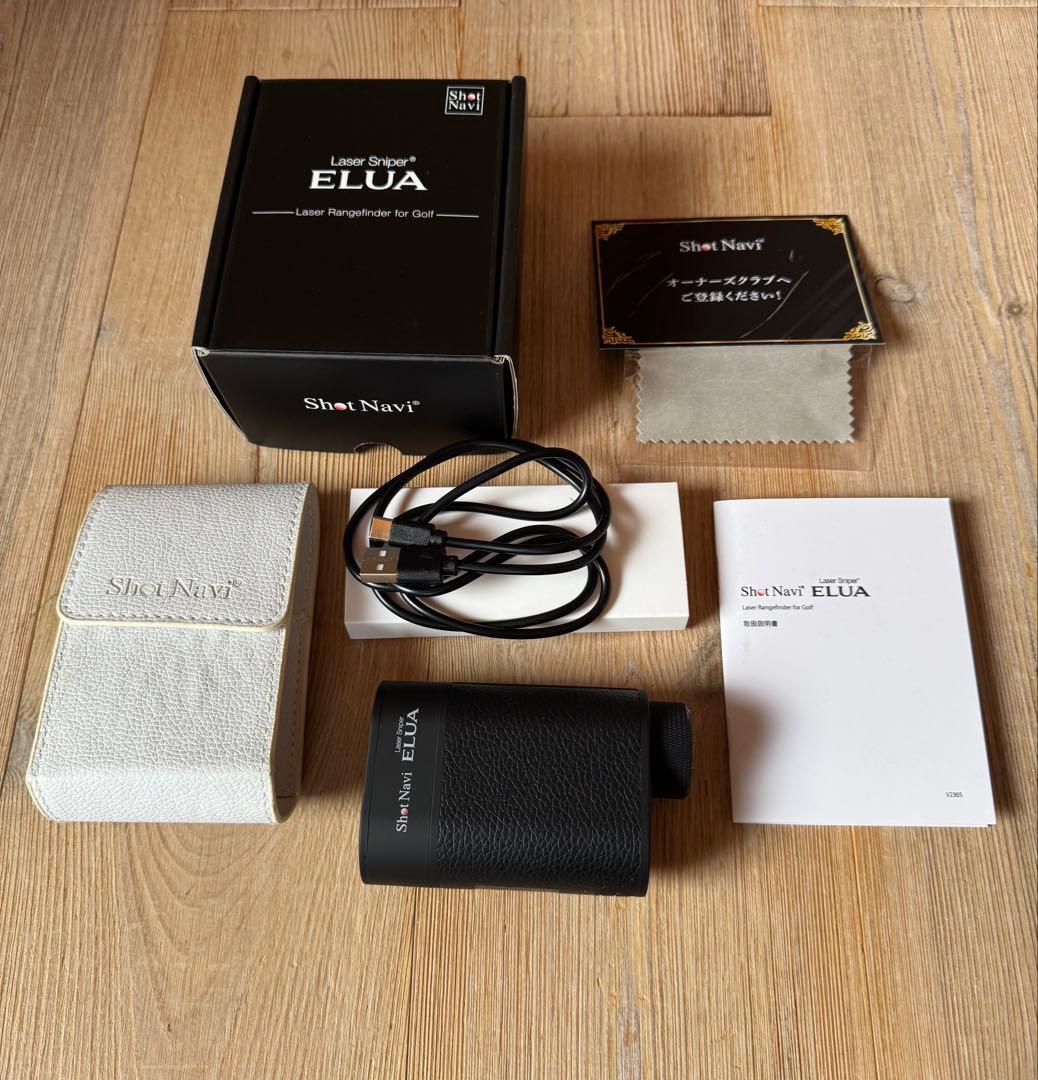 ShotNavi ELUA ゴルフ用レーザー距離計　ショットナビ