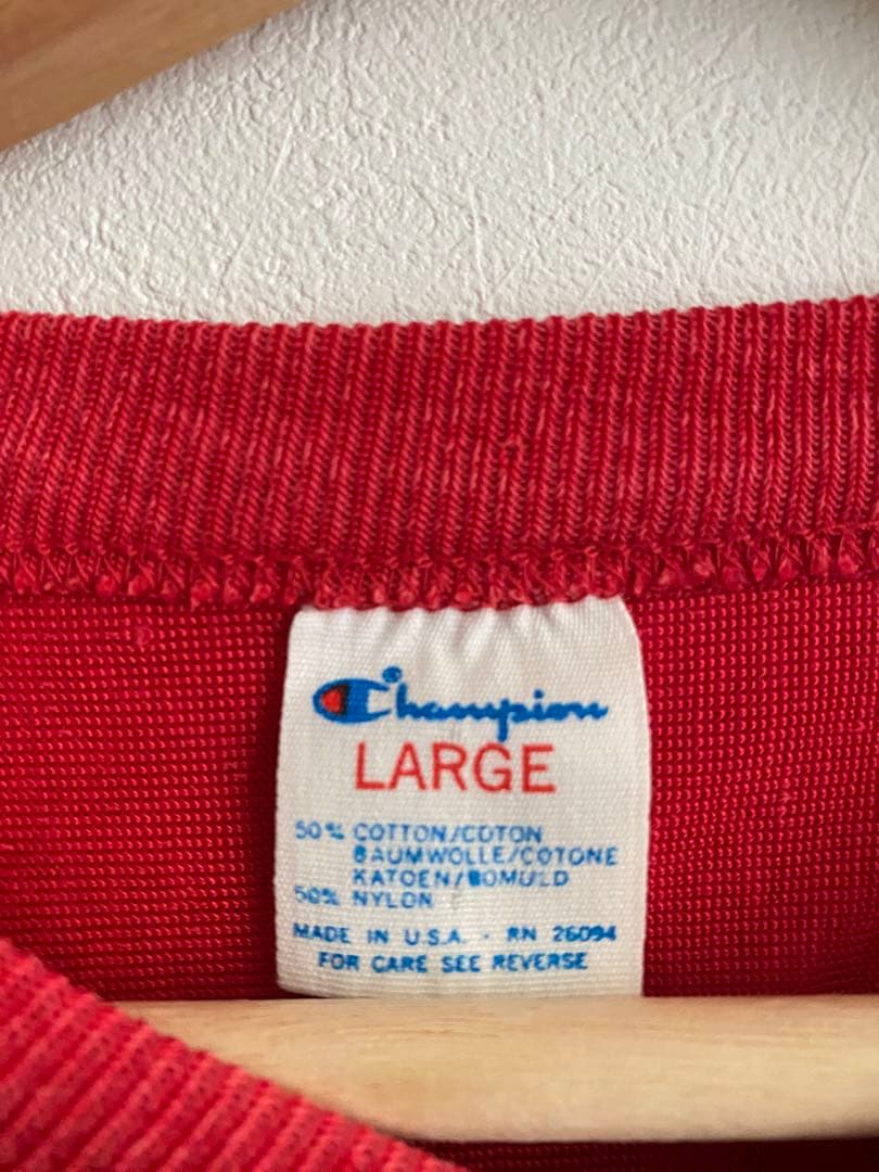 チャンピオン　ウィスコンシンバッジャーズ シャツ L フットボール　80s