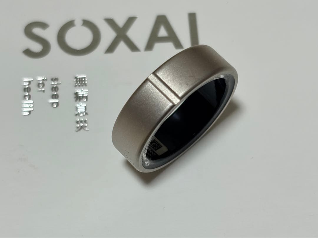SOXAI RING 2 マットシルバー　16号　美品