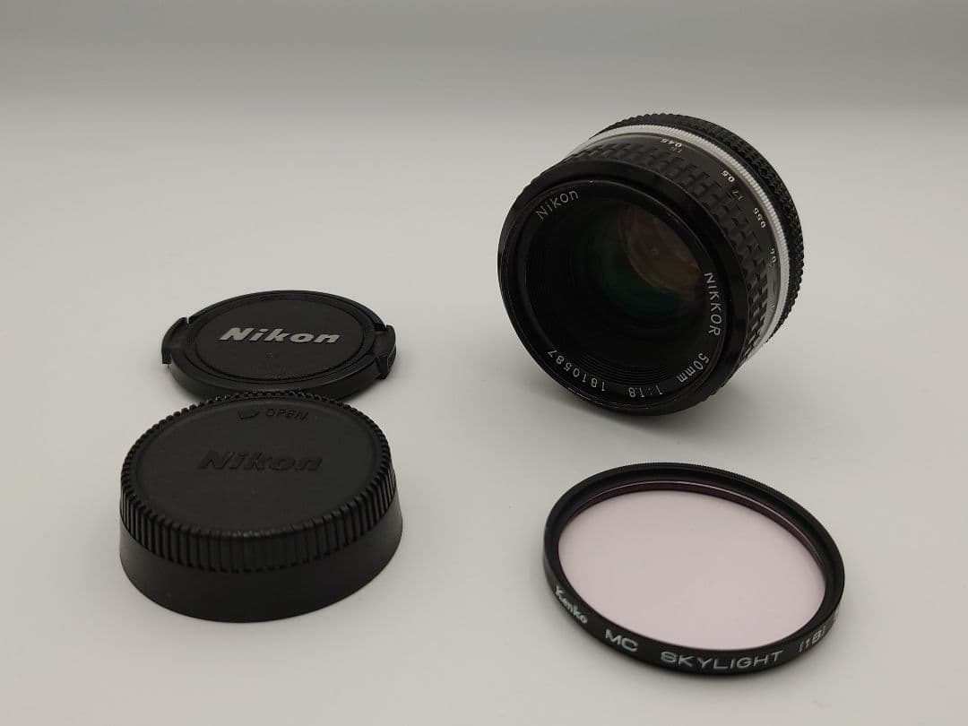【整備済・美品】 ニコン Ai NIKKOR 50mm F1.8