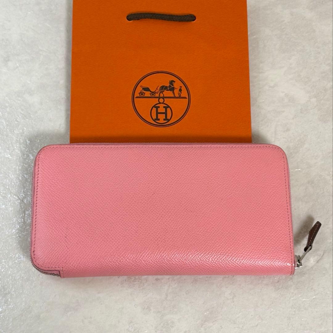エルメス アザップ シルクイン ロング ピンク