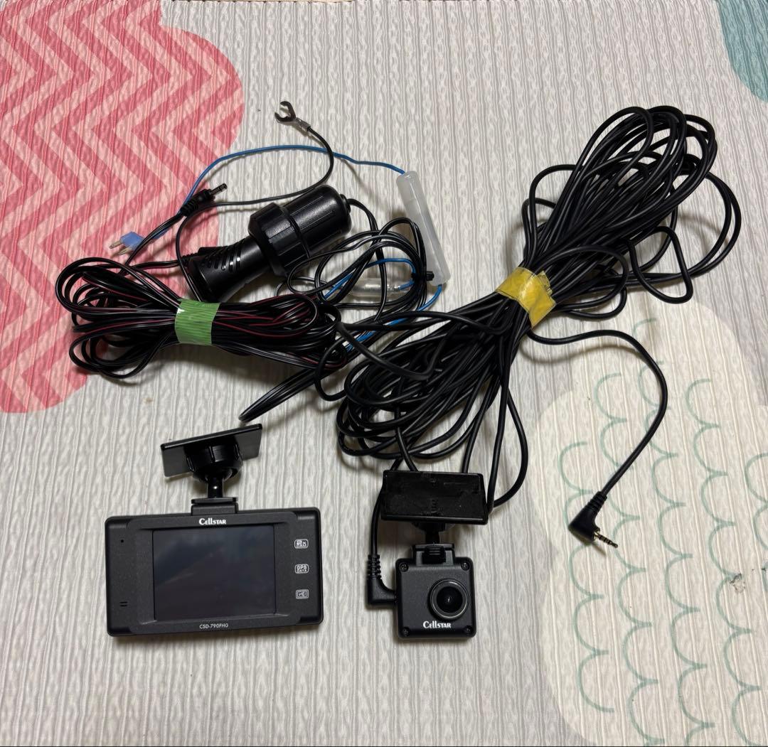美品　セルスター　CSD-790H6 FHDドライブレコーダー