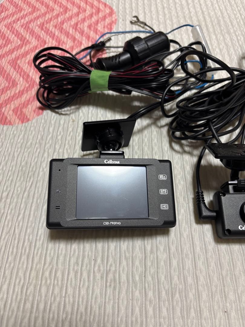 美品　セルスター　CSD-790H6 FHDドライブレコーダー