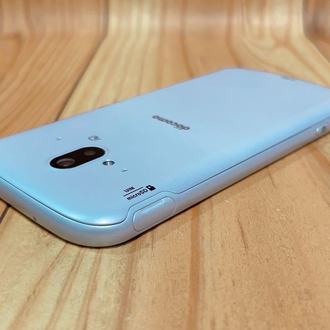 SIMフリー 本体 らくらくスマートフォン 64GB 414 ホワイト 電池良好