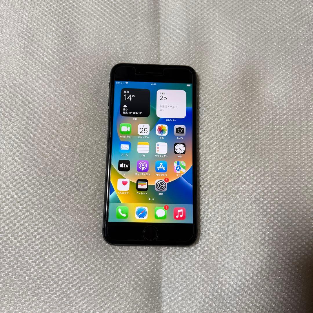 ⭐︎SIMフリー iPhone8Plus 64GB グレー バッテリー容量100%