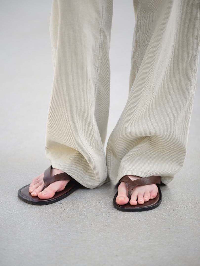 AURALEE レザーサンダル