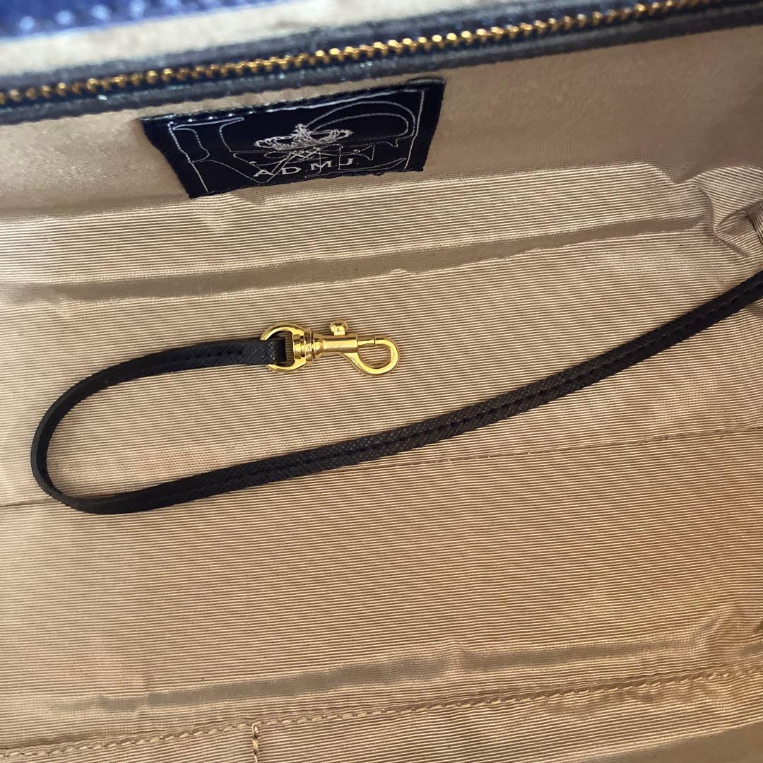 美品　ADMJ デイリートートバック　ブラック