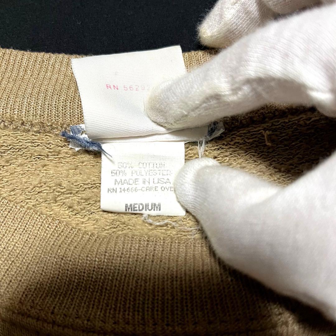 80s LIGHTNING BOLT セットインスリーブ スウェットUSA製