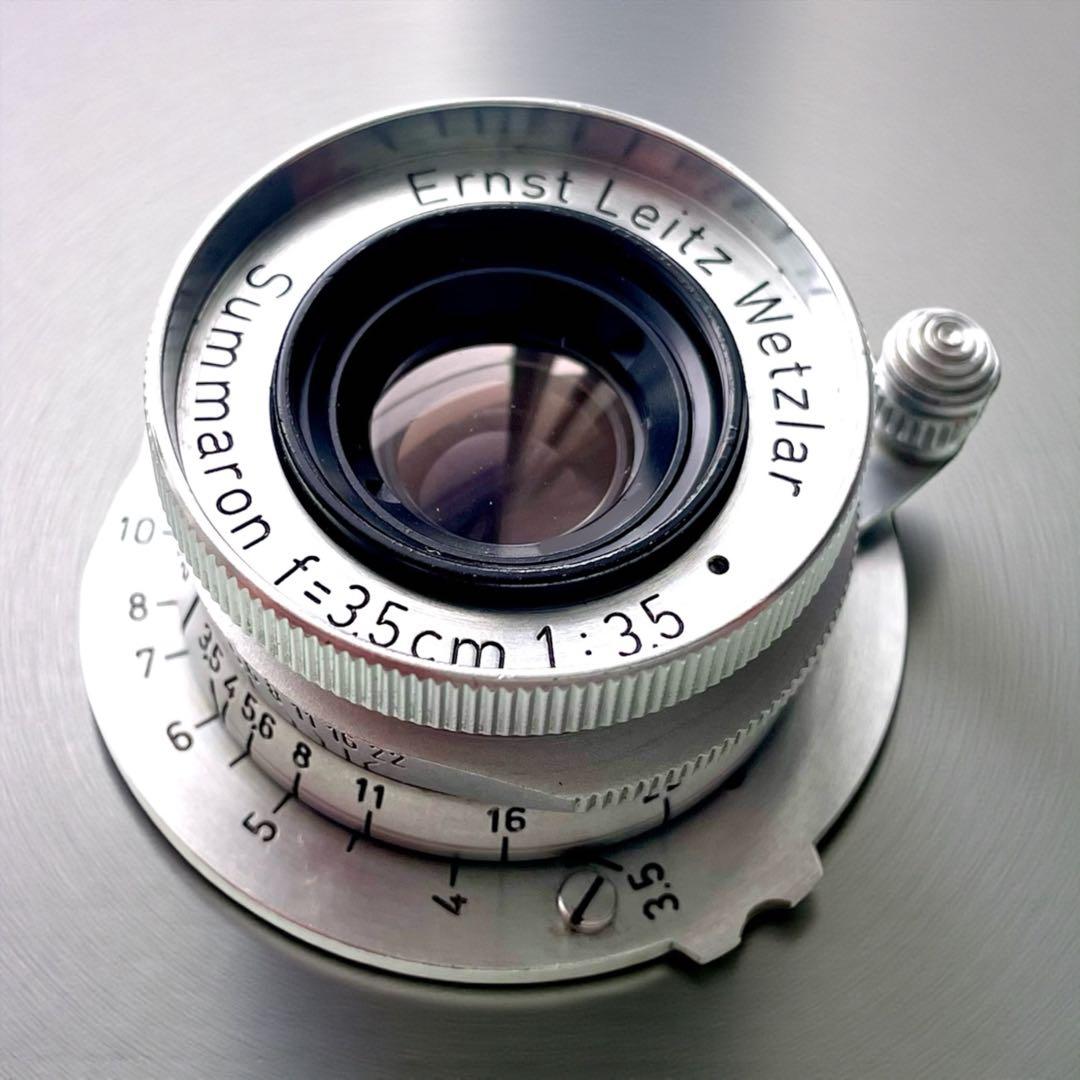 【2025年12月OH済】極上美品Leica Summaron 35mmフード付