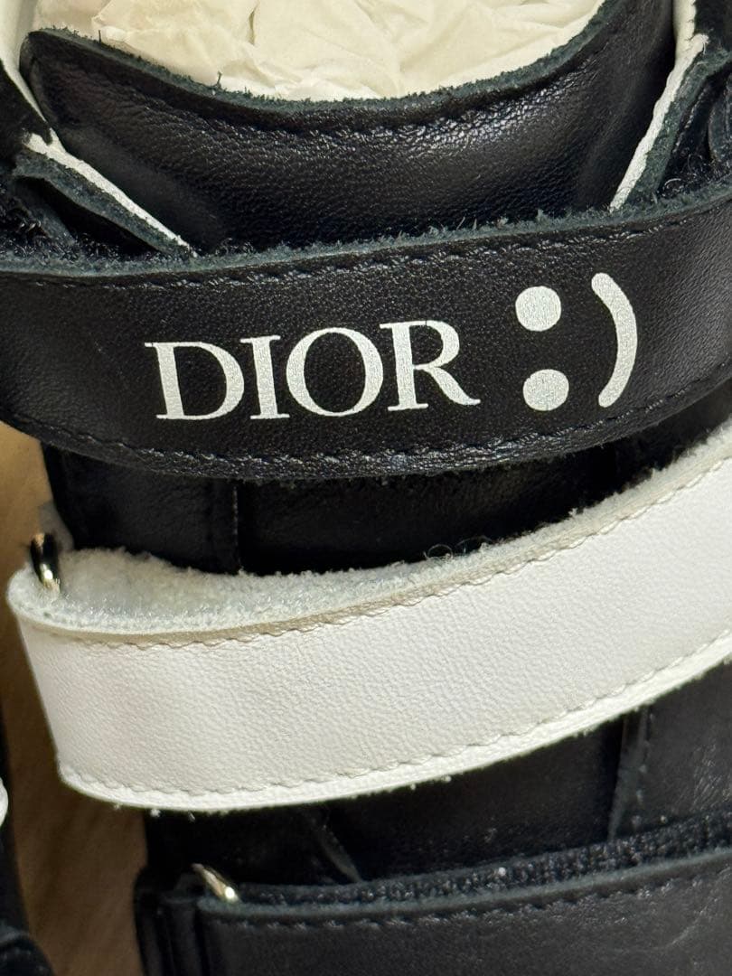 新品・未使用　Dior キッズ レザー　スニーカー　箱付き