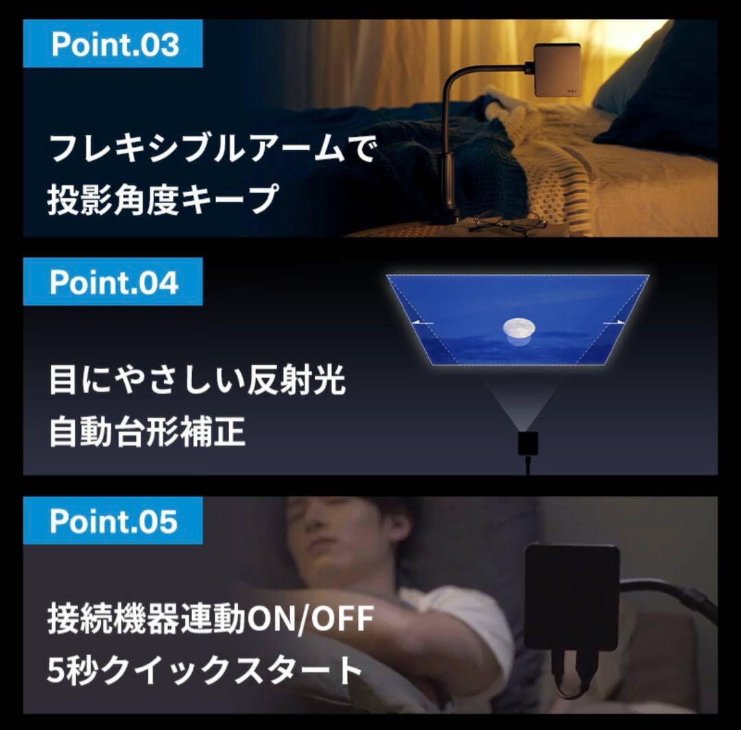 【新品未使用】ネクストレージ　NX1 プロジェクター　nextorage