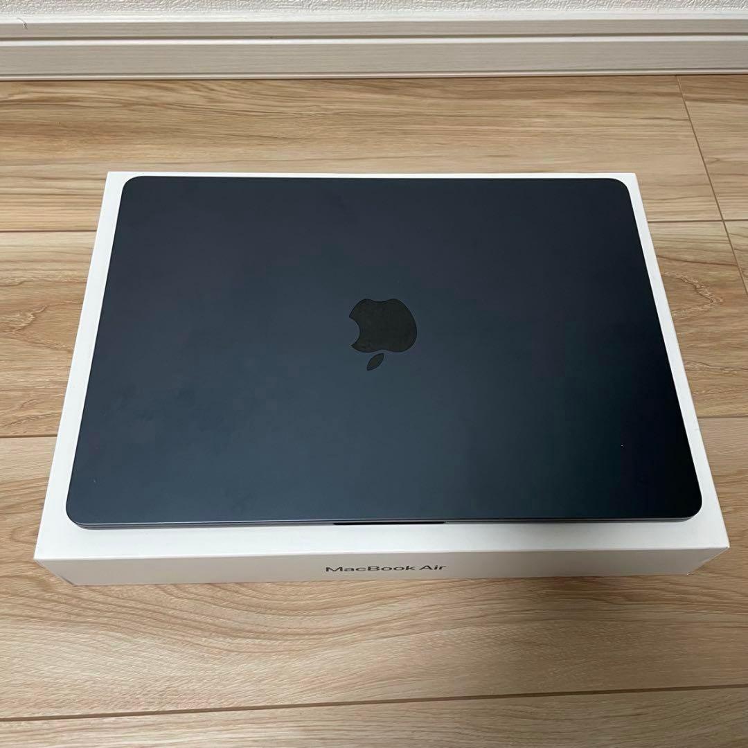 充放電23回／MacBook Air M2 8GB 512GB ミッドナイト