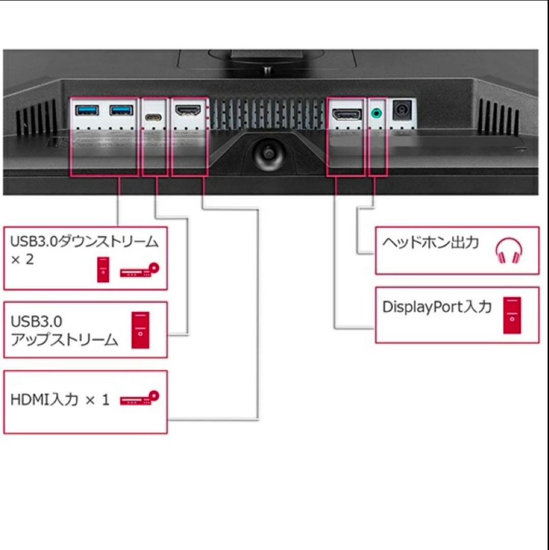 LG｜USB-C接続 PCモニター 23.8型 /フルHD(1920×1080)
