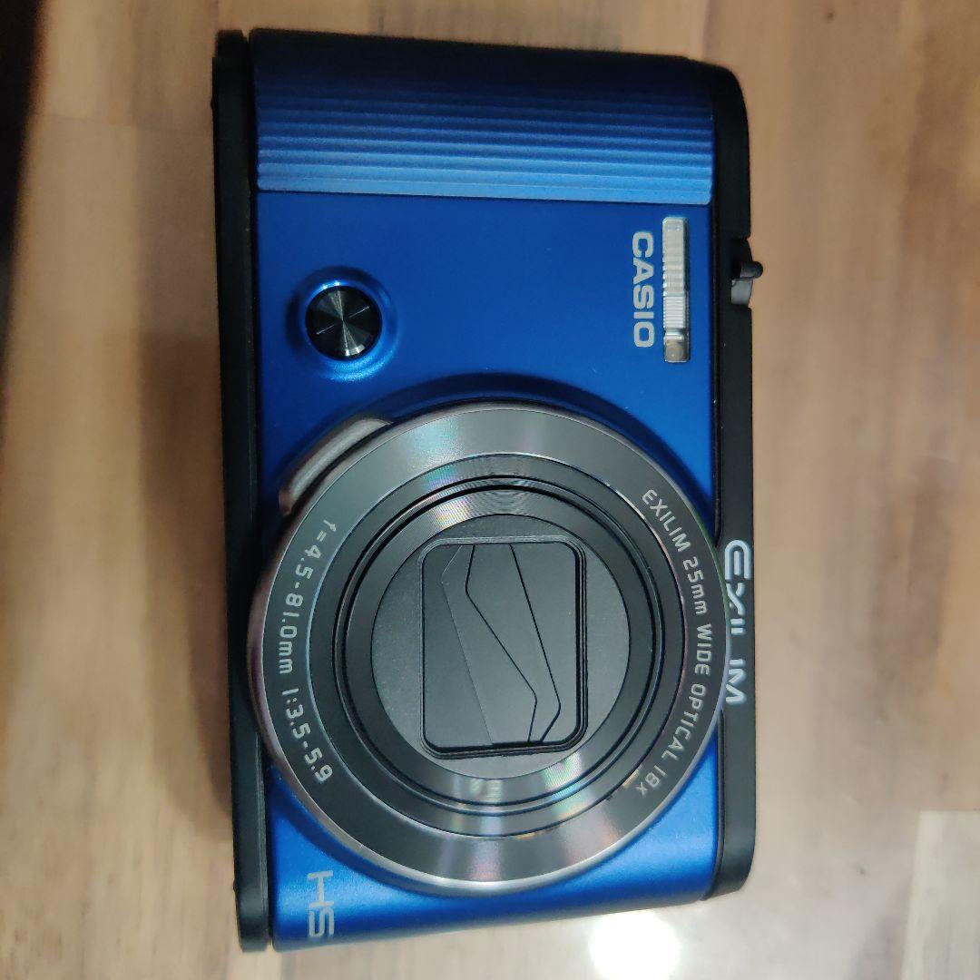 CASIO 　ZR1600　EXILIM コンパクトデジタルカメラ 青