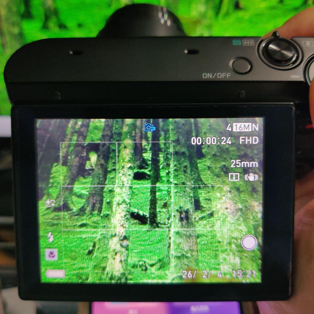 CASIO 　ZR1600　EXILIM コンパクトデジタルカメラ 青