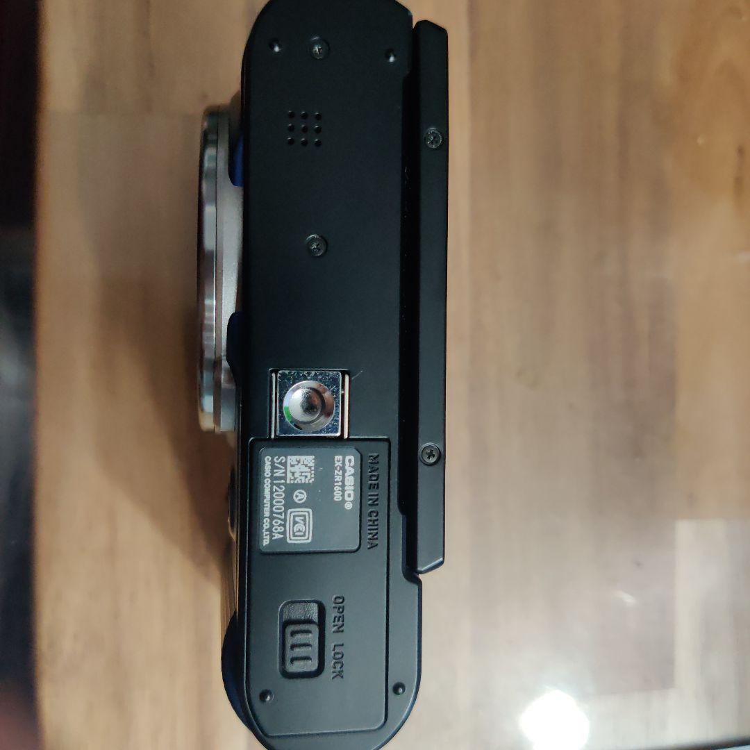 CASIO 　ZR1600　EXILIM コンパクトデジタルカメラ 青