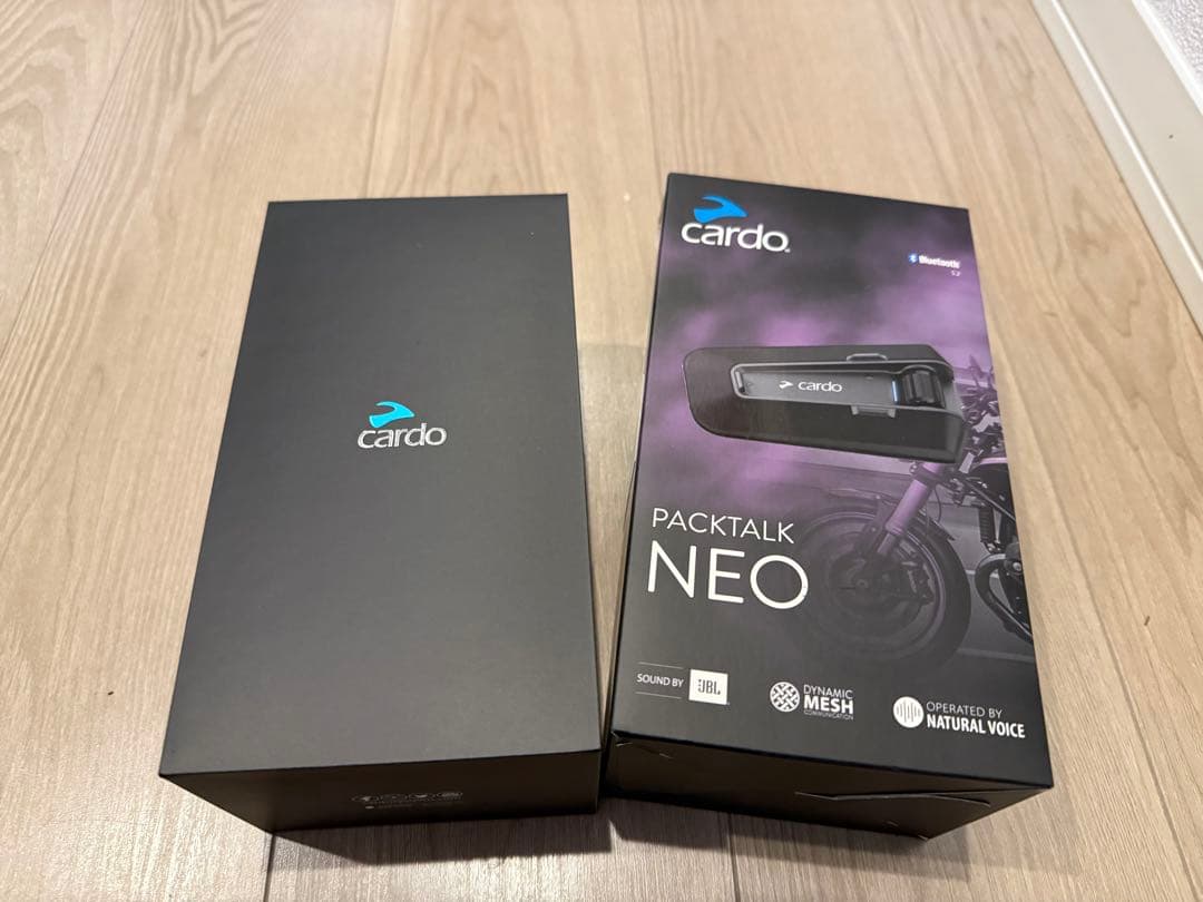 Cardo packtalk neo インカム