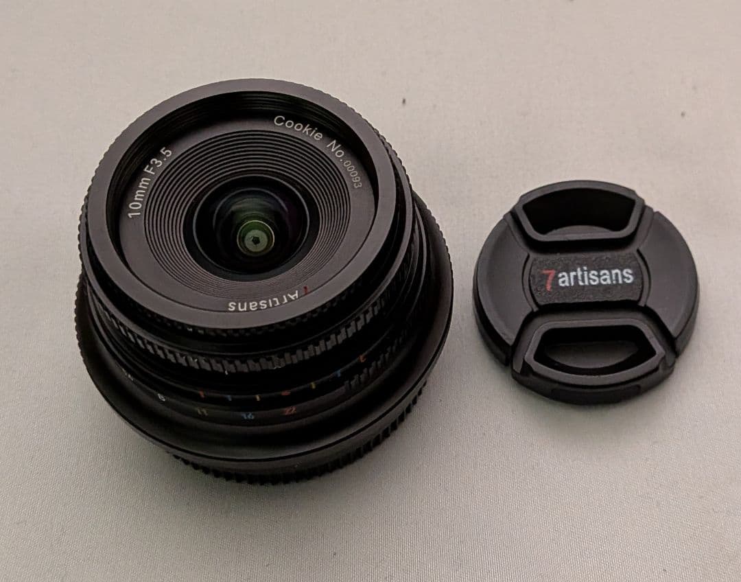 【美品】7artisans 七工匠 10mm F3.5【Xマウント】超広角レンズ
