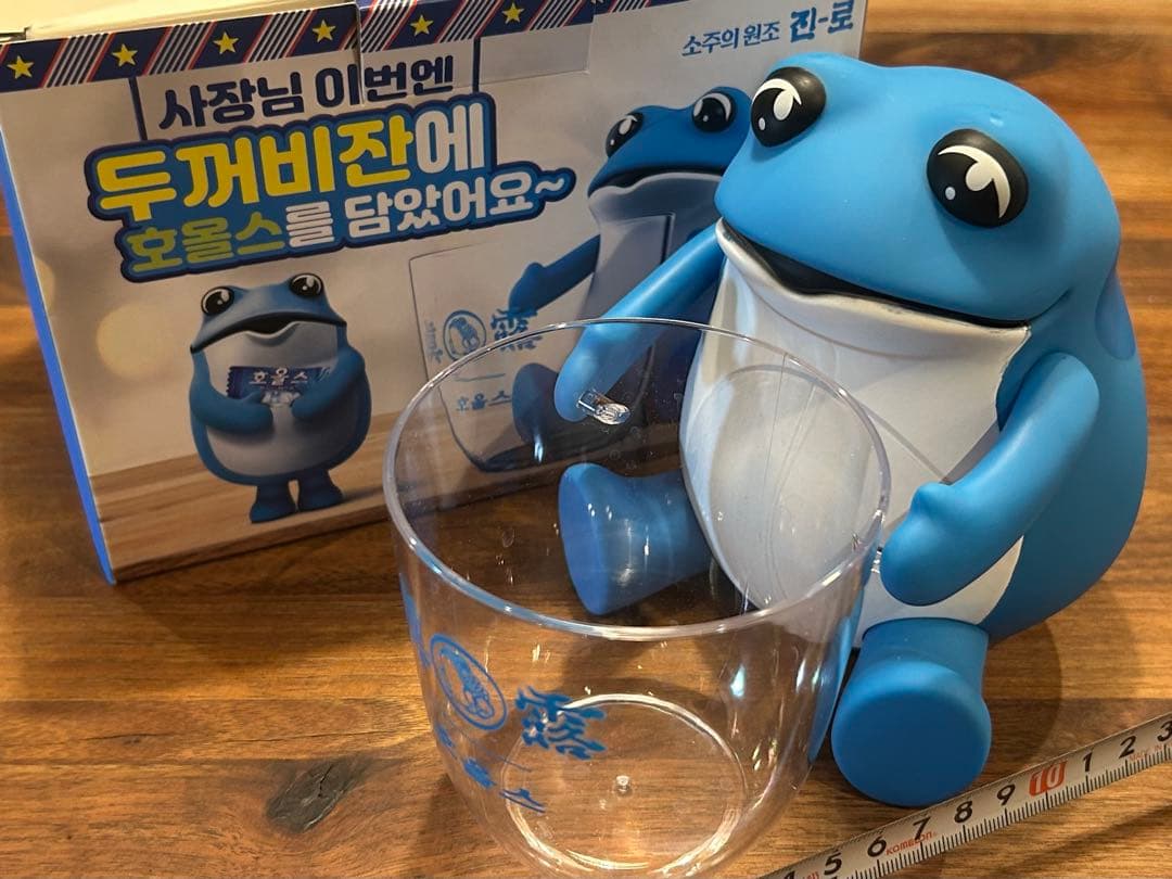 眞露 カエル フィギュア ジンロ トゥッコビ JINRO フィギュア