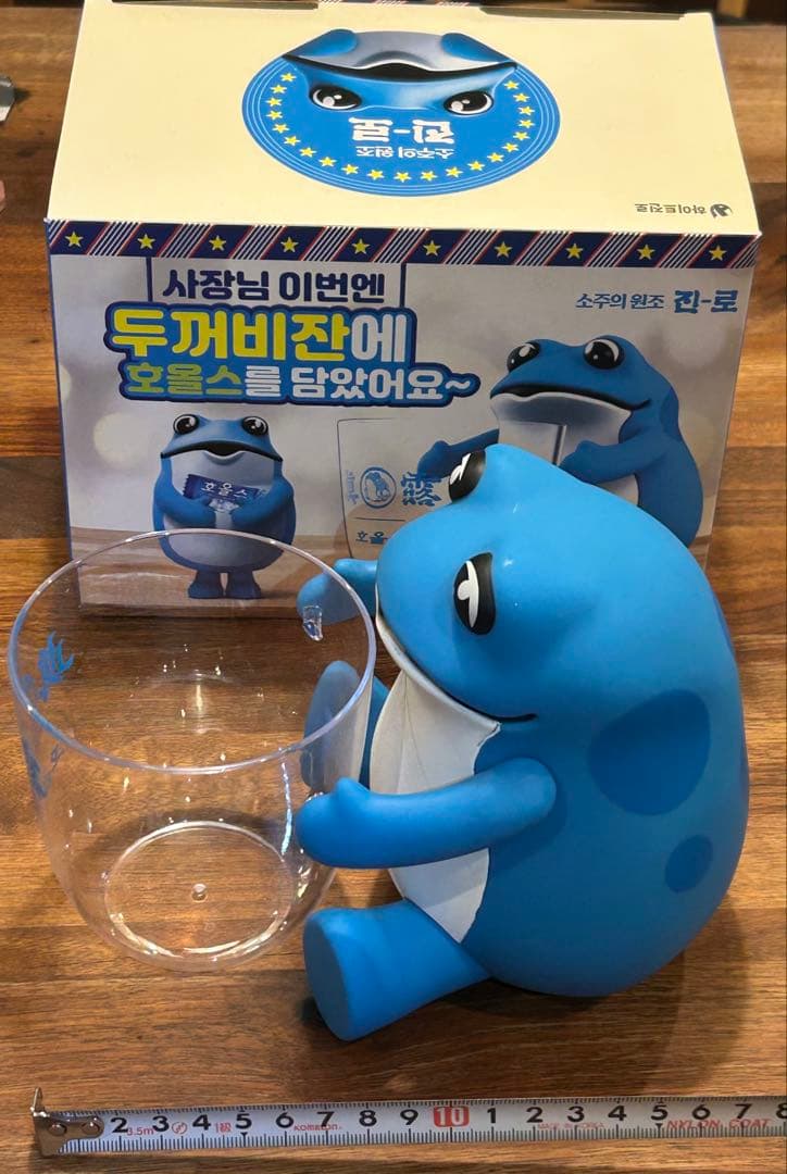 眞露 カエル フィギュア ジンロ トゥッコビ JINRO フィギュア