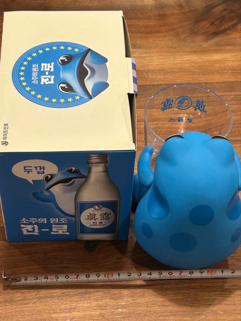 眞露 カエル フィギュア ジンロ トゥッコビ JINRO フィギュア