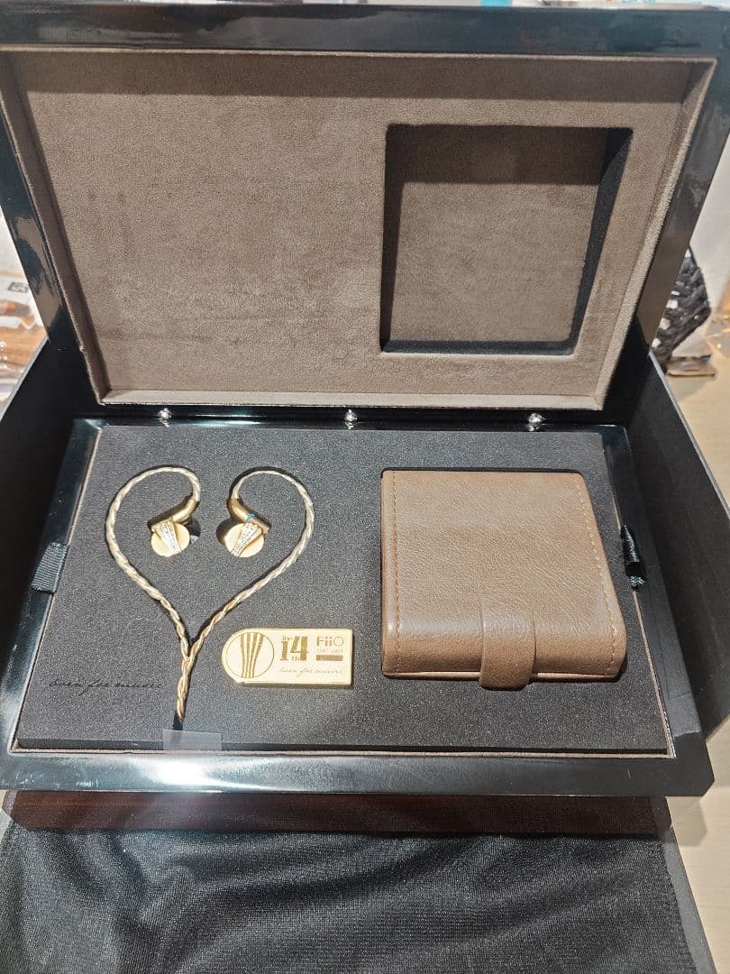 FiiO FDX 有線イヤホン　24Kメッキフラッグシップ