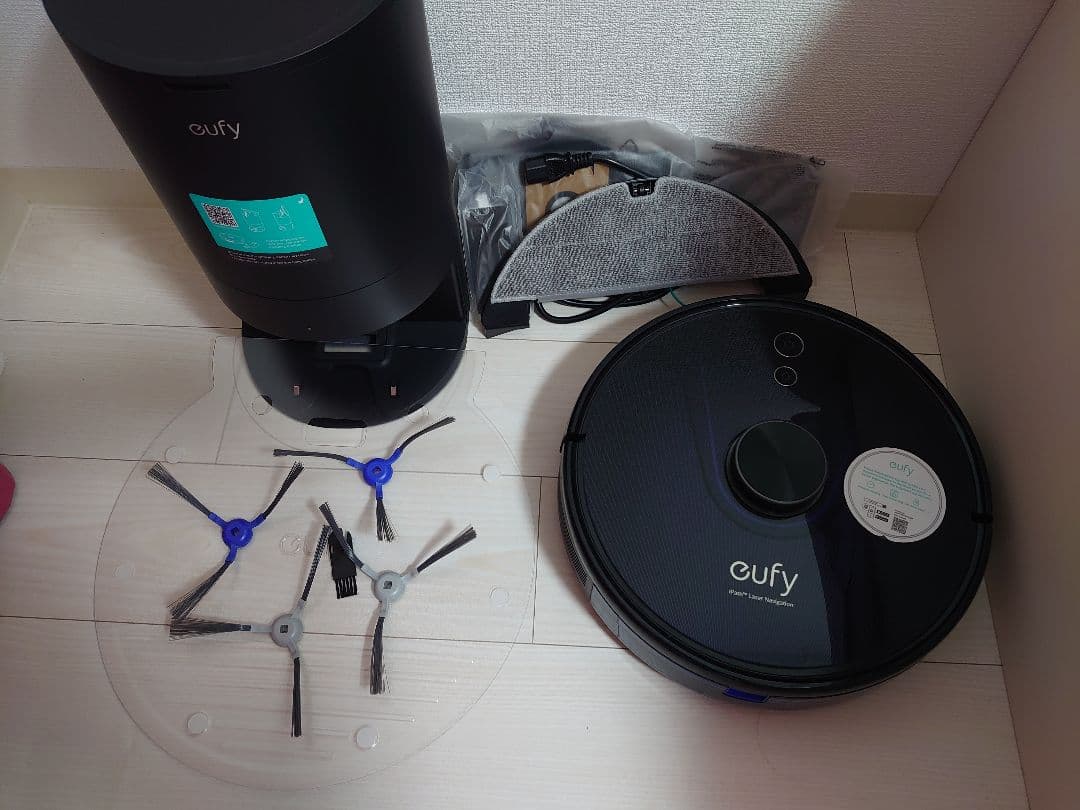 掃除機・クリーナー eufy EUFY ROBOVAC L35 HYBRID+ BLACK