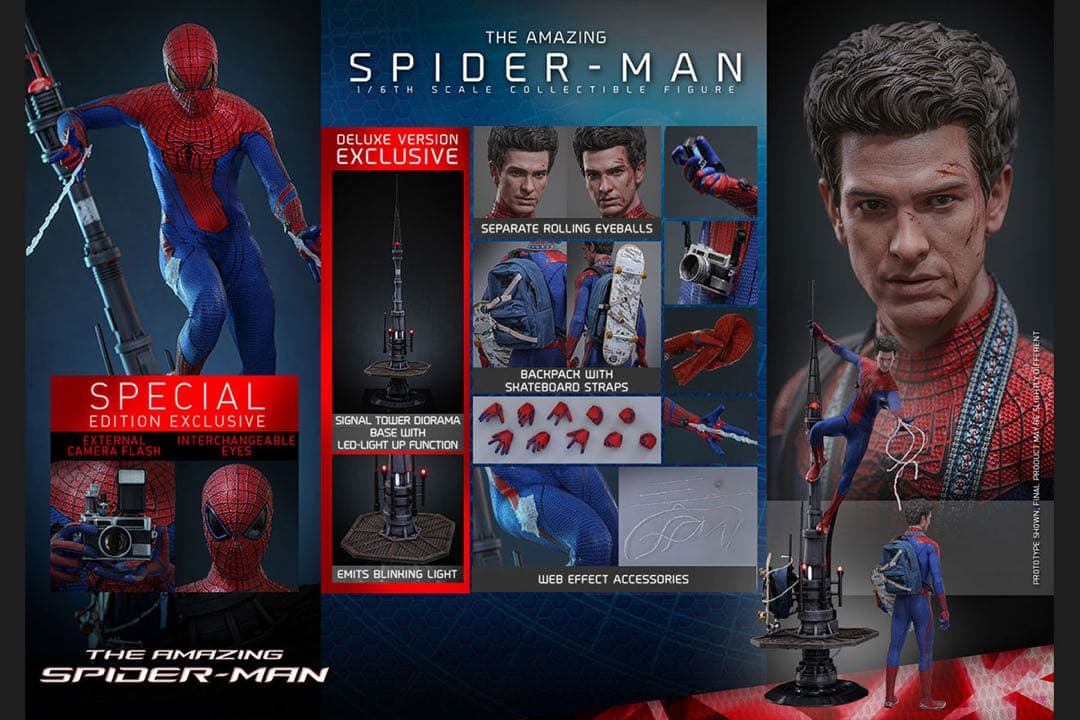 新品未開封　ホットトイズ　ムービー・マスターピース　アメイジングスパイダーマン