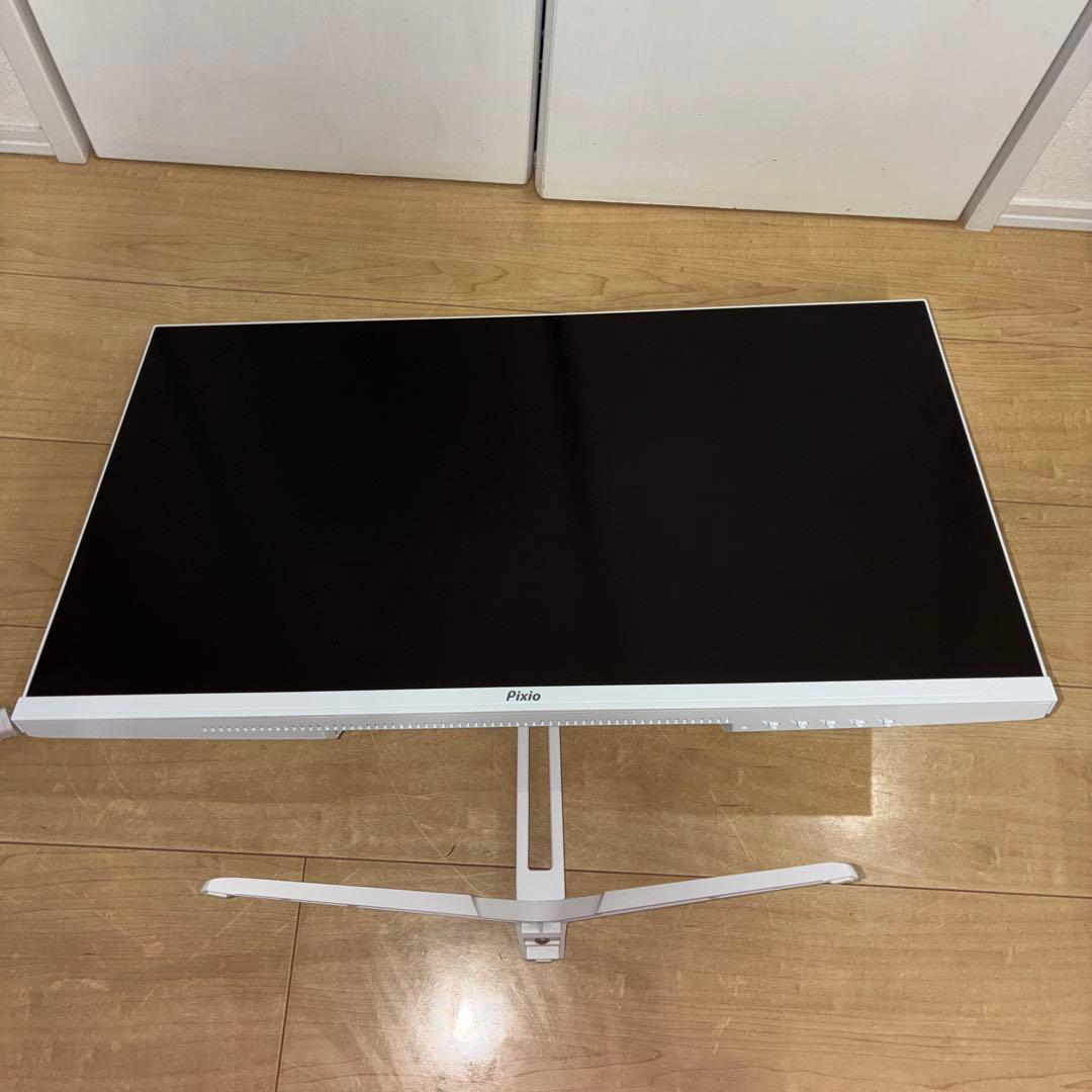 美品！！PIXIO 白 ゲーミングモニター 27インチ 160Hz 4K