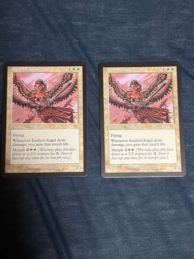 MTG 賛美されし天使/Exalted Angel 英語版2枚セット